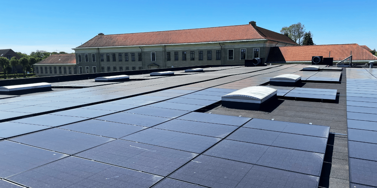 Randers Statsskole ønskede europæiske solceller