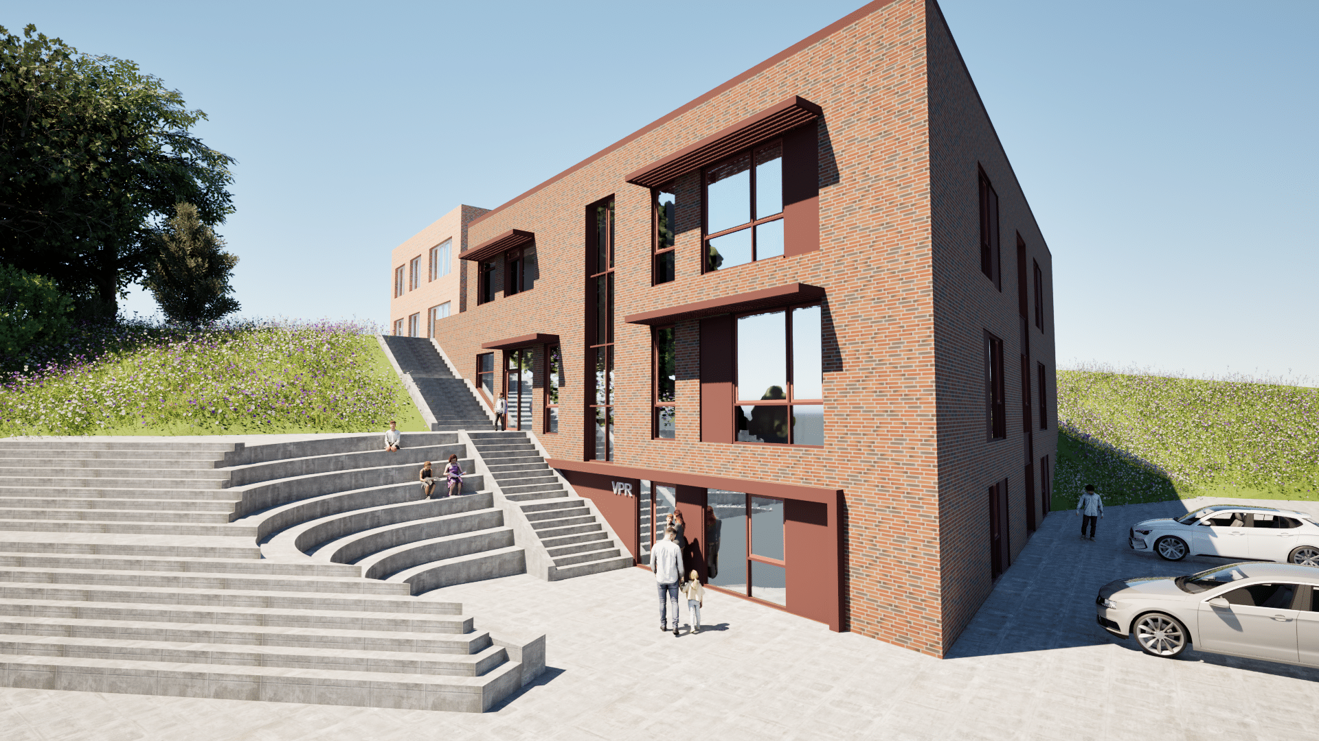 Tilbygning skole